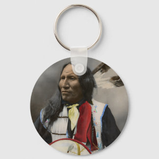 Chief Strikes With Nose, Oglala Sioux 1899 Keychain