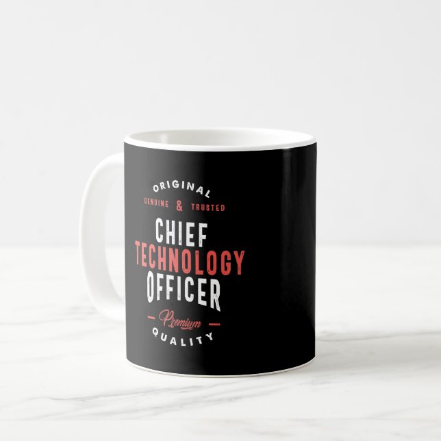 Chief Technology Officer Coffee Mug (Front Left)