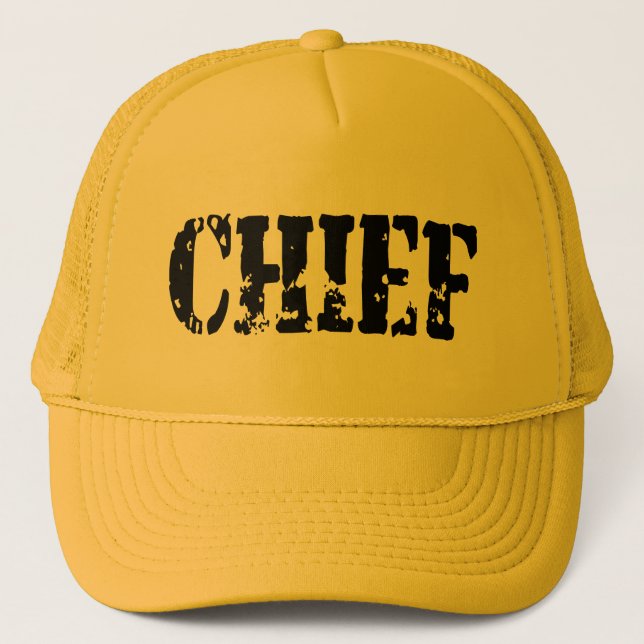 CHIEF TRUCKER HAT (Front)