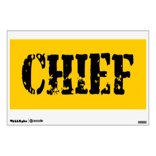 CHIEF WALL DECAL