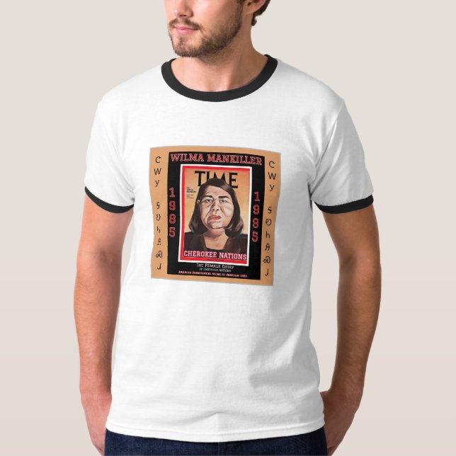Chief Wilma Mankiller -  T-Shirt (Front)