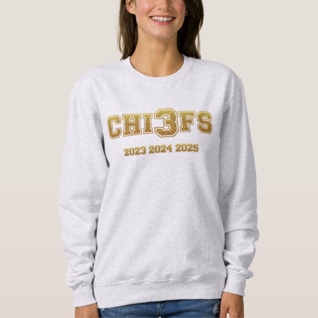 Chiefs 3Peat, Three Peat, Women's sweatshirt (Front)