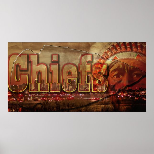 Chiefs Football Poster (Front)