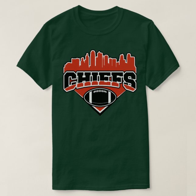 Chiefs Football T-Shirt (Design Front)