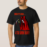 KC Grim Reaper of Kansas City Grim Reaper Red Kc F T-Shirt