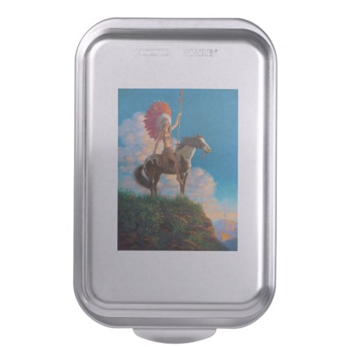 Chieftess Female Native American Indian Chief Cake Pan