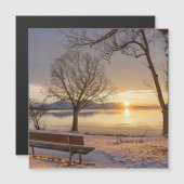 Chiemsee Lake, sunset, (Front/Back)