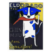 Chien Bleu Caberet, (Front)