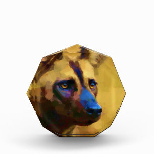 Chien Sauvage d'Afrique Photo Block