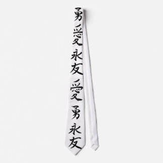 chiense writing tie