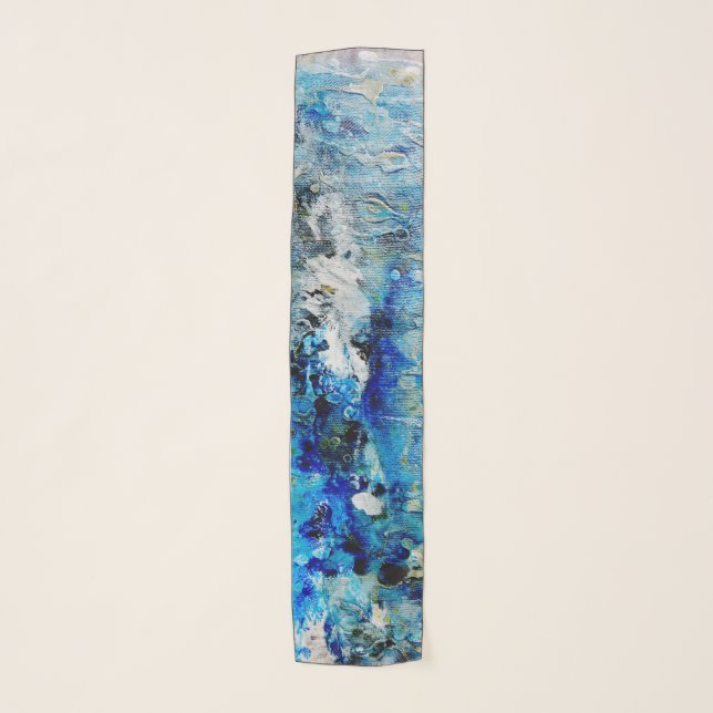 Chiffon Echarpe "Night" Scarf (Front)