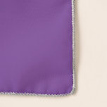 Chiffon Scarf<br><div class="desc">This chiffon scarf is shown in a lovely solid color of purple with a lt. grey thread edging.
Customize this item or buy as is.</div>