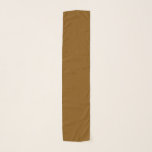 Chiffon Scarf<br><div class="desc">This chiffon scarf is shown in a lovely solid color of brown with a white thread edging.
Customize this item and choose the thread color you want or buy as is.</div>