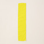 Chiffon Scarf<br><div class="desc">This chiffon scarf is shown in a lovely solid color of bright yellow with a white thread edging.
Customize this item and choose the thread color you want or buy as is.</div>