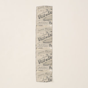 Chiffon Scarf, Paris Scarf