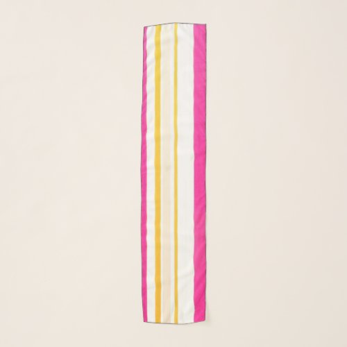 Chiffon Scarf Stripe Scarf