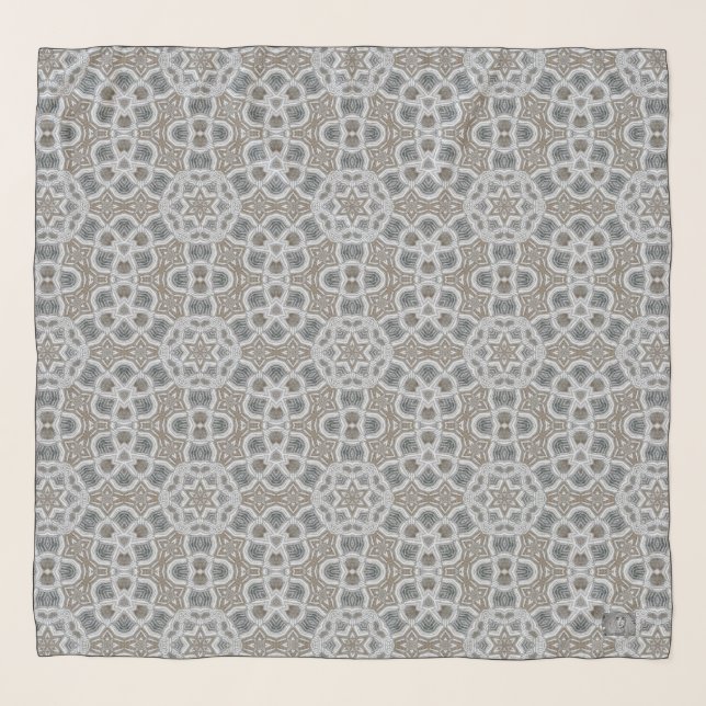 Chiffon shal Claudette by Carita K design Scarf (Front)