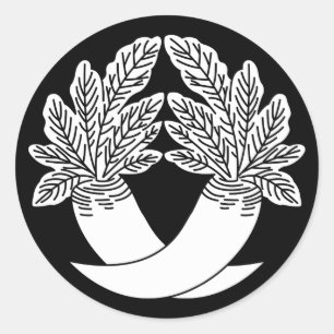 Chigai Daikon Classic Round Sticker