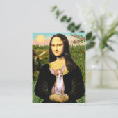 Chihuahua 1b - Mona Lisa Postcard (Standing Front)