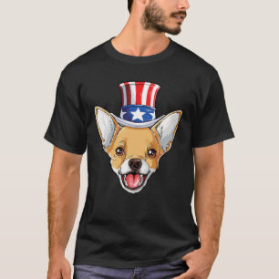 Chihuahua 4Th Of July Uncle Sam Men Women American T-Shirt