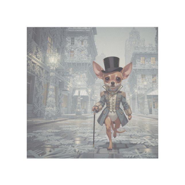 Chihuahua About Town In Paris Gallery Wrap (Front)