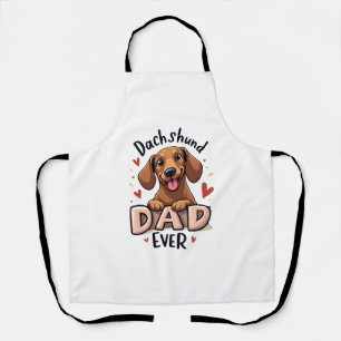 Chihuahua Abstract Painting Colour Cute Dog Apron