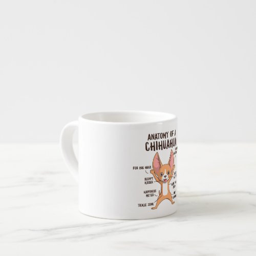 Chihuahua Anatomy Mug Gifts Chihuahua Coffee Mug