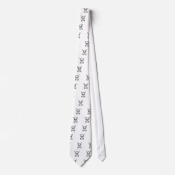 Chihuahua And Bones (editable) Tie by digitalcult at Zazzle