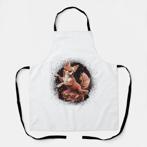 Chihuahua  Ballerina  Ballet  Dance  Dancing       Apron