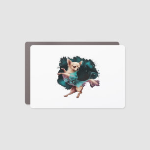 Chihuahua  Ballerina  Ballet  Dance  Dancing      Car Magnet