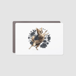 Chihuahua  Ballerina  Ballet  Dance  Dancing     Car Magnet