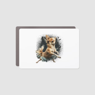 Chihuahua Ballerina Ballet Dance Dancing Car Magnet