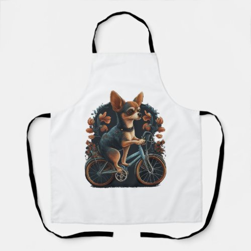 Chihuahua  Bike  Bicycle  Dog  Cycling  Apron