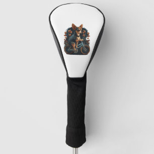 Chihuahua Bike Bicycle Dog Cycling Golf Head Cover