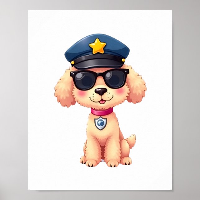 Chihuahua Bike Bicycle Dog Cycling  Poster (Front)