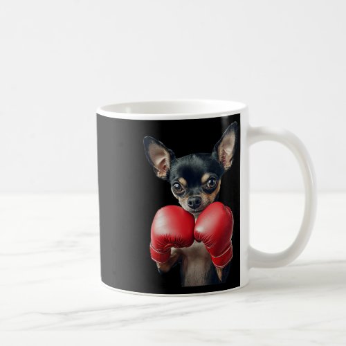 Chihuahua Boxing  Coffee Mug