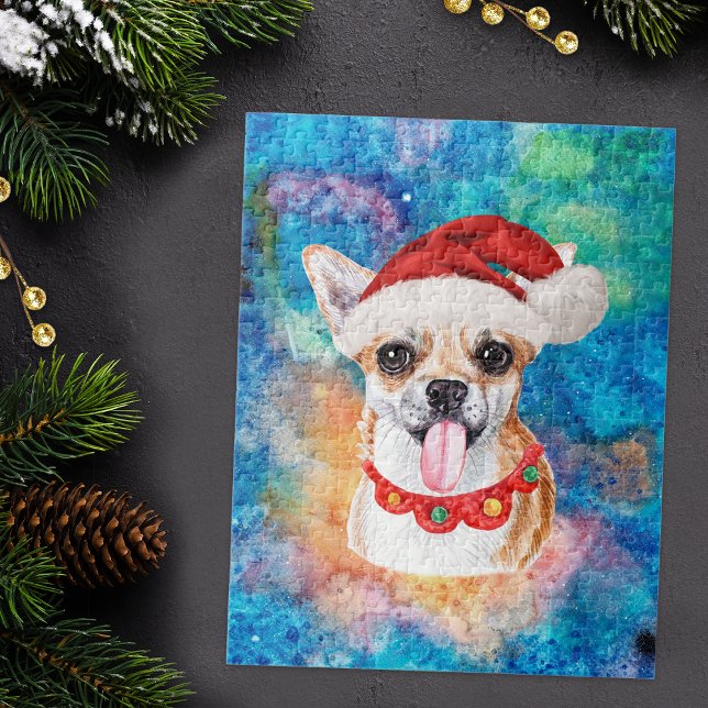 Chihuahua Breed Dog Christmas Jigsaw Puzzle (Creator Uploaded)