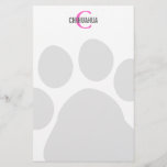 Chihuahua Breed Monogram Design Stationery