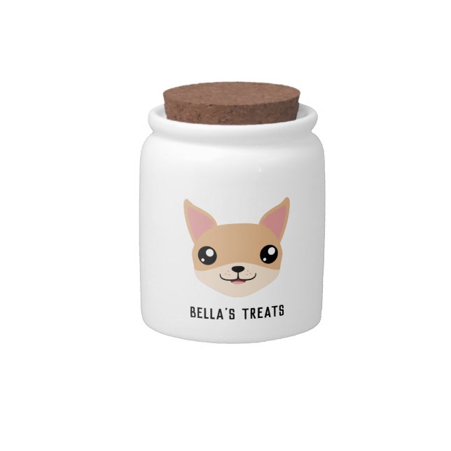 Chihuahua Candy Jar (Front)