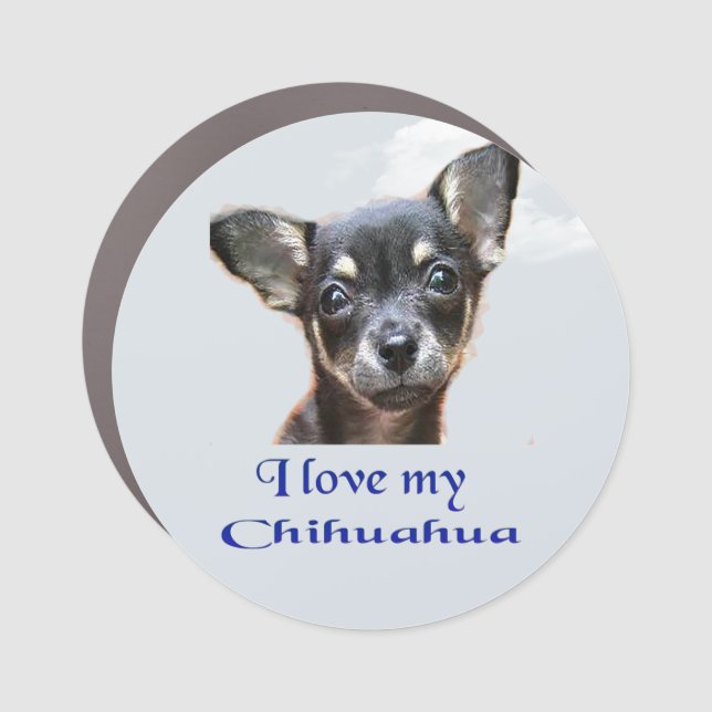 Chihuahua Car Magnet (Front)