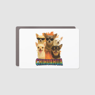 Chihuahua car magnet