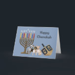 Chihuahua Chanukah Card Menorah Dreidel3<br><div class="desc">Remembering family and friends during the Chanukah season is a wonderful way to keep in touch with the people you love and care about. I these these chanukah cards with love care and I am created dog loves dogs will be delighted to receive them. You from the key the option...</div>