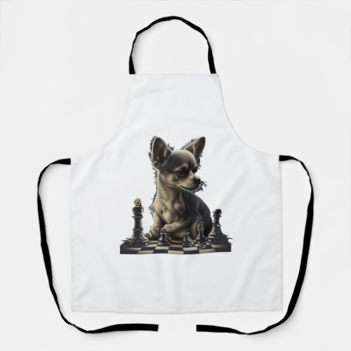 Chihuahua  Chess  Chess Player  Board  Queen  Apron