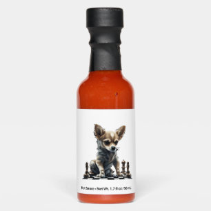 Chihuahua Chess Chess Player Board Queen Hot Sauces