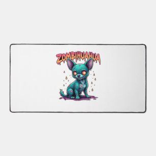 Chihuahua Chi Chichi Chiwawa Zombie Dog Halloween Desk Mat