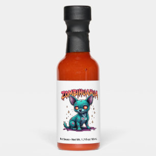 Chihuahua Chi Chichi Chiwawa Zombie Dog Halloween Hot Sauces