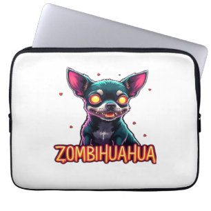 Chihuahua Chi Chichi Chiwawa Zombie Dog Halloween Laptop Sleeve