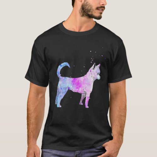 Chihuahua Chihuahua Watercolor Watercolor T_Shirt