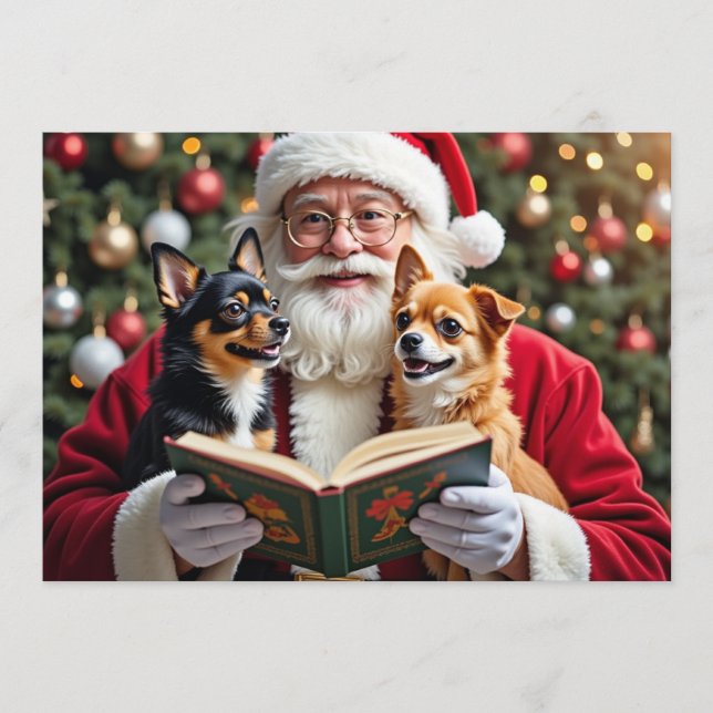 Chihuahua Christmas Card (Front)