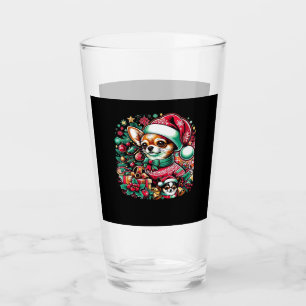 Chihuahua Christmas Cheer! Classic T-Shirt Glass
